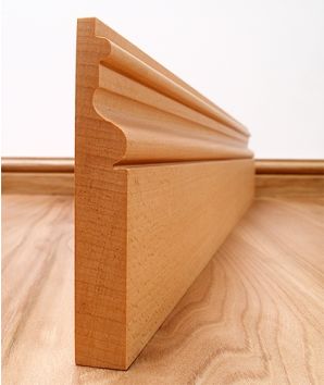 Victoriana Solid Beech Skirting Board