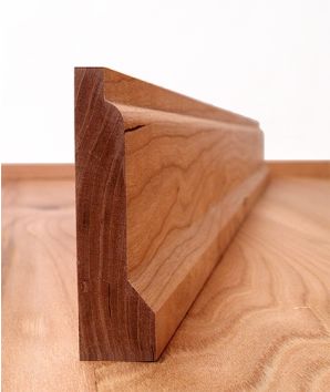 Solid Cherry Lambs Tongue Architrave