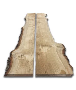 Pack of 2 Character English Oak Boards 2.4m (L) x 20mm (T)