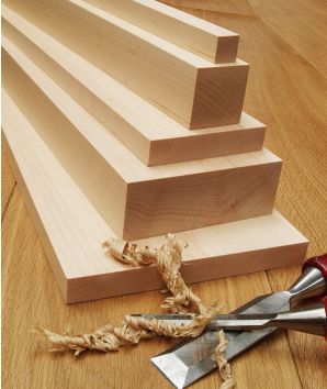 Planed Canadian Maple Timber