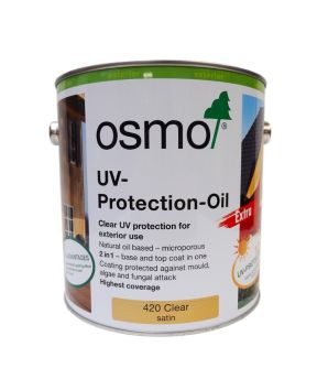 Osmo UV Protection Oil Extra 420 Clear Satin 2.5L