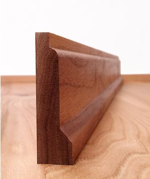Solid Walnut Lambs Tongue Architrave