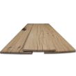 Sawn and Brushed Air Dried Oak Wall Cladding