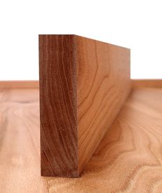 Solid Cherry Square Edge Architrave Set
