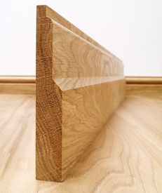 Lambs Tongue European Oak Skirting Board